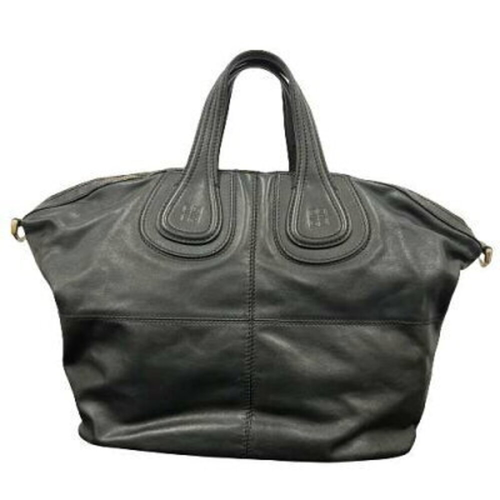 Givenchy Nightingale Shoulder Crossbody Bag Black Leather